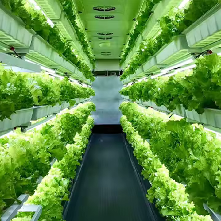Customized Vertical Farming Hydroponics Growing System Urban Roof Farm